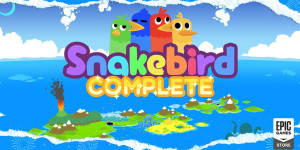 Beitragsbild des Blogbeitrags Snakebird Complete ab sofort geschenkt