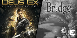 Beitragsbild des Blogbeitrags Deus Ex – Mankind Divided & The Bridge jetzt geschenkt