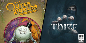 Beitragsbild des Blogbeitrags The Outer Worlds und Thief – Gratis im Epic Games Store geschenkt 