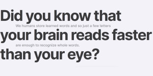 Beitragsbild des Blogbeitrags What is Bionic Reading?