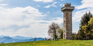 Beitragsbild des Blogbeitrags Wandern Mostviertel: Rundwanderung zur Elisabeth-Warte