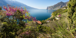 Beitragsbild des Blogbeitrags Gardasee: der “hängende” Radweg von Limone am Gardasee