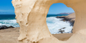 Beitragsbild des Blogbeitrags Fuerteventura: wandern von der Costa Calma zur wilden Westküste