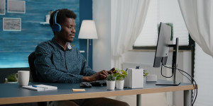 Beitragsbild des Blogbeitrags 5 Tipps für ein effektives Homeoffice