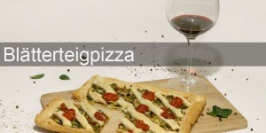 Beitragsbild des Blogbeitrags Blätterteigpizza