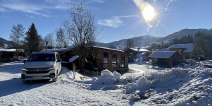 Beitragsbild des Blogbeitrags Wochenende am Wohnmobil-Stellplatz im Skigebiet Hauser Kaibling
