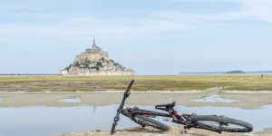 Beitragsbild des Blogbeitrags Bretagne Wohnmobil-Tour: Le Mont Saint Michel mit dem MTB