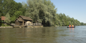Beitragsbild des Blogbeitrags Tour de Mur mit dem Paddelboot