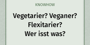Beitragsbild des Blogbeitrags Vegetarier, Veganer und Flexitarier kennen und verstehen 