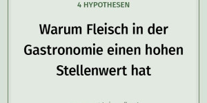 Beitragsbild des Blogbeitrags Warum Fleisch in der Gastronomie einen hohen Stellenwert hat