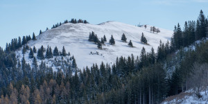 Beitragsbild des Blogbeitrags Plankogel-Rundweg mit Schneeschuhen