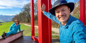 Beitragsbild des Blogbeitrags Mostviertel wandern: Pyhra - Rudolfshöhe - Ochsenburgerhütte 