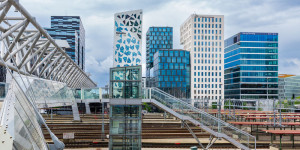 Beitragsbild des Blogbeitrags Oslo: Sehenswürdigkeit Barcode-Viertel