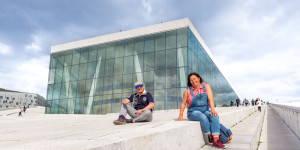Beitragsbild des Blogbeitrags Oslo: Sehenswürdigkeit Opernhaus