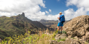 Beitragsbild des Blogbeitrags Gran Canaria: wandern Cruz de Tejeda nach Tejeda