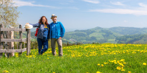 Beitragsbild des Blogbeitrags Mostviertel wandern: Hochkogel Panoramaweg und Tut-Gut-Weg