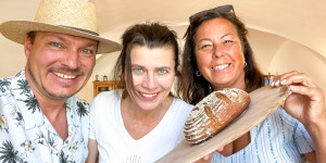 Beitragsbild des Blogbeitrags Waldviertel Erlebnis: Brotbacken in der Backschule Drosendorf
