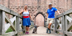 Beitragsbild des Blogbeitrags Elsass wandern Wangenbourg mit oder ohne Schneeberg in den Vogesen