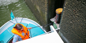 Beitragsbild des Blogbeitrags Hausboot Elsass, die höchste Schleuse Frankreichs 