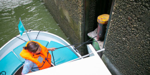 Beitragsbild des Blogbeitrags Hausboot Elsass, die höchste Schleuse Frankreichs
