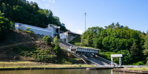 Beitragsbild des Blogbeitrags Hausboot Elsass, das Schiffshebewerk in Arzviller 