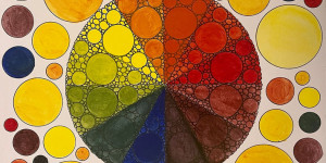 Beitragsbild des Blogbeitrags Malen Anfänger: Farbkreis, mischen mit den Grundfarben 