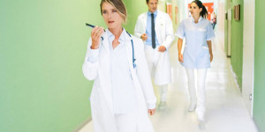 Beitragsbild des Blogbeitrags Sprachtechnologie im Gesundheitswesen als »Game-Changer«