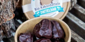 Beitragsbild des Blogbeitrags Gesundes Naschen mit Datteln