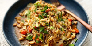 Beitragsbild des Blogbeitrags Süchtigmachendes Pad Thai 