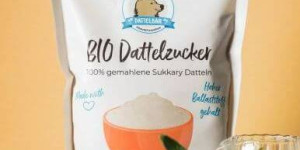 Beitragsbild des Blogbeitrags BIO Dattelzucker, die gesunde Zuckeralternative 