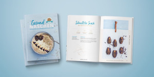 Beitragsbild des Blogbeitrags Mein erstes Gesund Naschen Buch