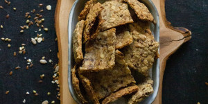 Beitragsbild des Blogbeitrags Fermentierte Buchweizencracker