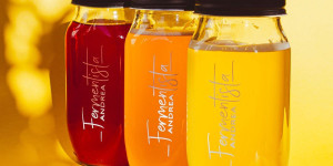 Beitragsbild des Blogbeitrags Bio Kombucha auf Bestellung