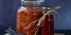Beitragsbild des Blogbeitrags Fermentiertes Tomatenketchup 