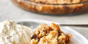 Beitragsbild des Blogbeitrags Swedish Crumble Pie (Smulpaj) 