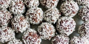 Beitragsbild des Blogbeitrags Schwedische Schokoladen-Haferflockenbällchen ohne Ofen