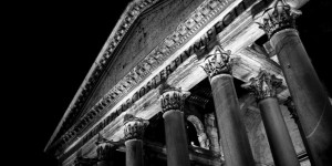 Beitragsbild des Blogbeitrags Rom in Monochrom: Das Pantheon