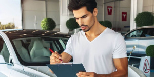 Beitragsbild des Blogbeitrags Tesla Abholung Checkliste: Mängel bei der Abholung schnell erkennen