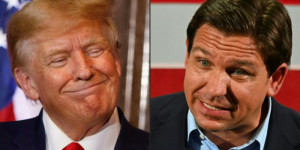 Beitragsbild des Blogbeitrags Don vs. Ron: Warum Trump DeSantis im Rennen 2024 verprügelt