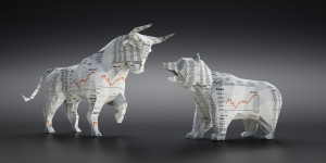 Beitragsbild des Blogbeitrags Krypto-Konflikt: Bitcoin-Bullen und -Bären ringen um die Kontrolle auf der wichtigen Unterstützungsebene