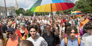 Beitragsbild des Blogbeitrags Österreich vereitelt Pride-Parade-Angriff: Innenministerium