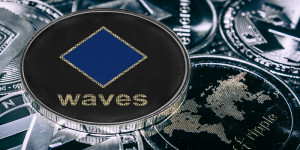 Beitragsbild des Blogbeitrags Das Vertrauensvotum von DWF Labs für das WavesDAO-Projekt lässt den WAVES-Preis um 91 % steigen
