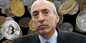 Beitragsbild des Blogbeitrags SEC-Vorsitzender Gary Gensler bezeichnet Kryptowährungen als hochspekulatives Feld mit weitverbreitetem Betrug.