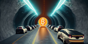 Beitragsbild des Blogbeitrags Bitcoin Onchain-Gebühren sinken unter $1, ausstehende Transaktionen gehen zurück und Miners erleben Schwierigkeiten verringern.