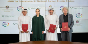 Beitragsbild des Blogbeitrags Die Venom Foundation arbeitet mit der Regierung der Vereinigten Arabischen Emirate zusammen, um ein nationales Emissionsgutschriftssystem einzuführen 
