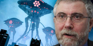 Beitragsbild des Blogbeitrags Nobelpreisträger Paul Krugman: Alien-Invasion führt zu Inflation, Regierung sollte drohenden Alien-Angriff verkünden 