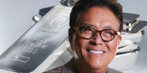 Beitragsbild des Blogbeitrags Robert Kiyosaki empfiehlt, Silber zu kaufen, bevor es weg ist.