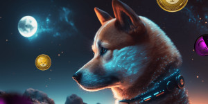 Beitragsbild des Blogbeitrags Shiba Inu Price steht vor einem großen Schritt: Dreifacher Boden oder absteigendes Dreieck?