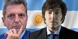 Beitragsbild des Blogbeitrags Argentinien vor Stichwahl: Massa und Milei kämpfen inmitten wirtschaftlicher Spannungen um Führung