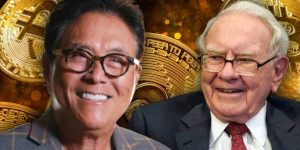 Beitragsbild des Blogbeitrags Robert Kiyosaki teilt seine Anlagestrategie – sagt, er versucht nicht, wie Warren Buffett zu sein.